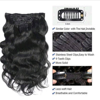 Body Wave Clip in Hair Extensions